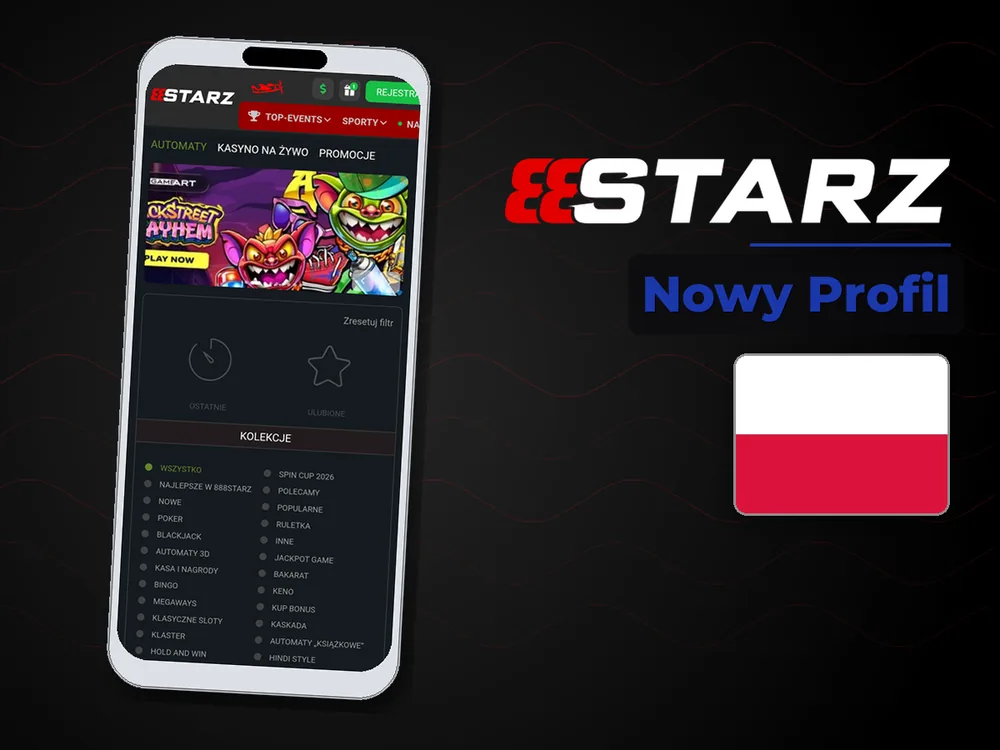 888starz - Nowy Profil