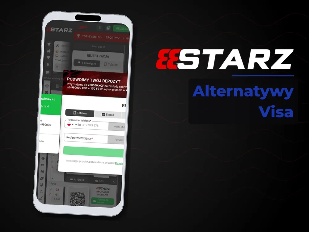 888starz - Alternatywy Visa