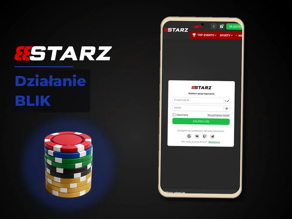 888starz - Działanie BLIK