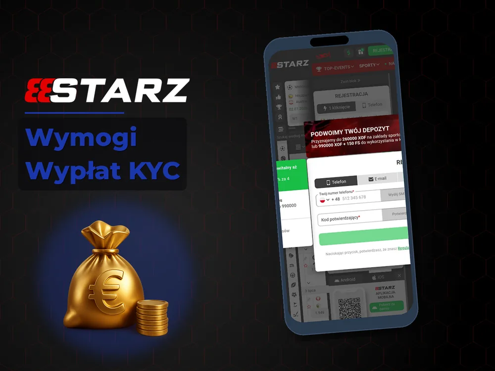 888starz - Wymogi Wypłat KYC