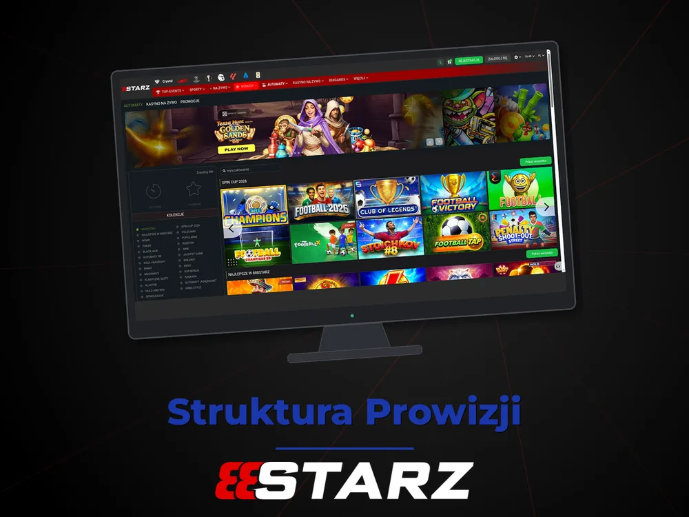 888starz - Struktura Prowizji