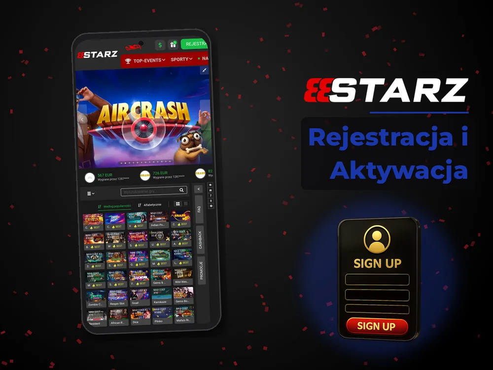 888starz - Rejestracja i Aktywacja