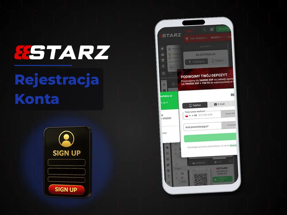 888starz - Rejestracja Konta