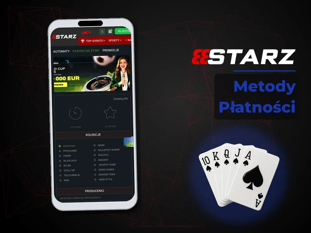 888starz - Metody Płatności