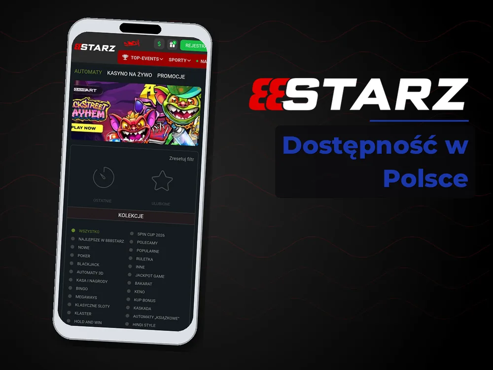 888starz - Dostępność w Polsce