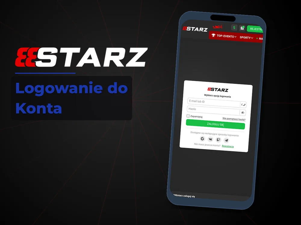 888starz - Logowanie do Konta