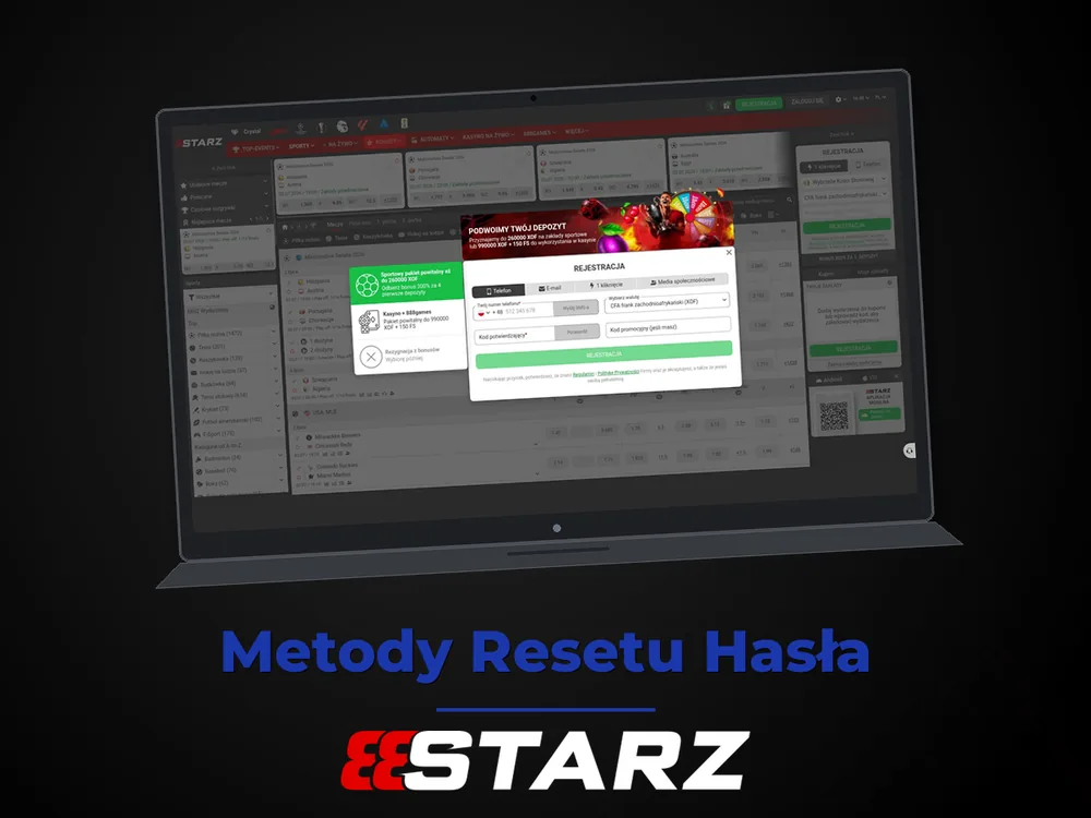 888starz - Metody Resetu Hasła