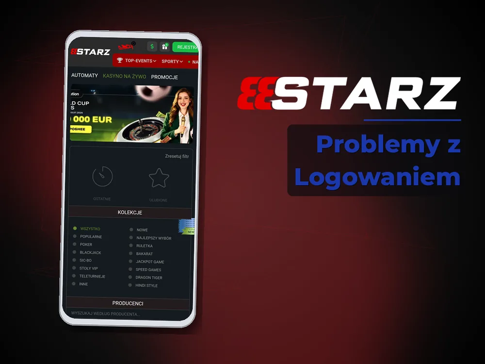 888starz - Problemy z Logowaniem
