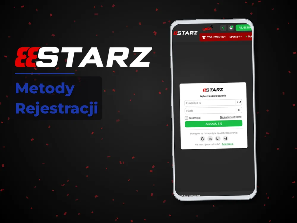 888starz - Metody Rejestracji