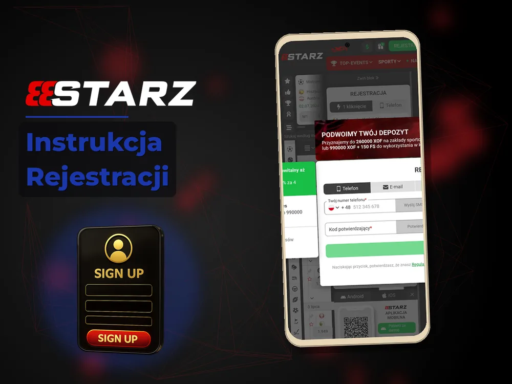 888starz - Instrukcja Rejestracji