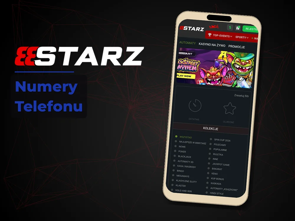 888starz - Numery Telefonu