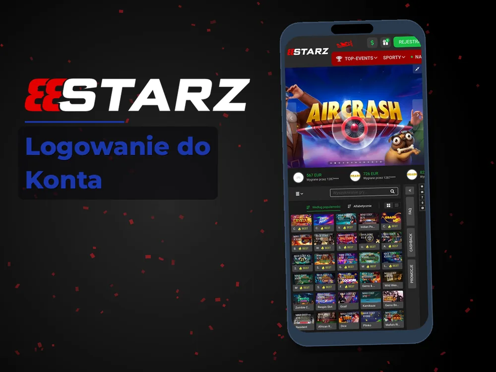 888starz - Logowanie do Konta