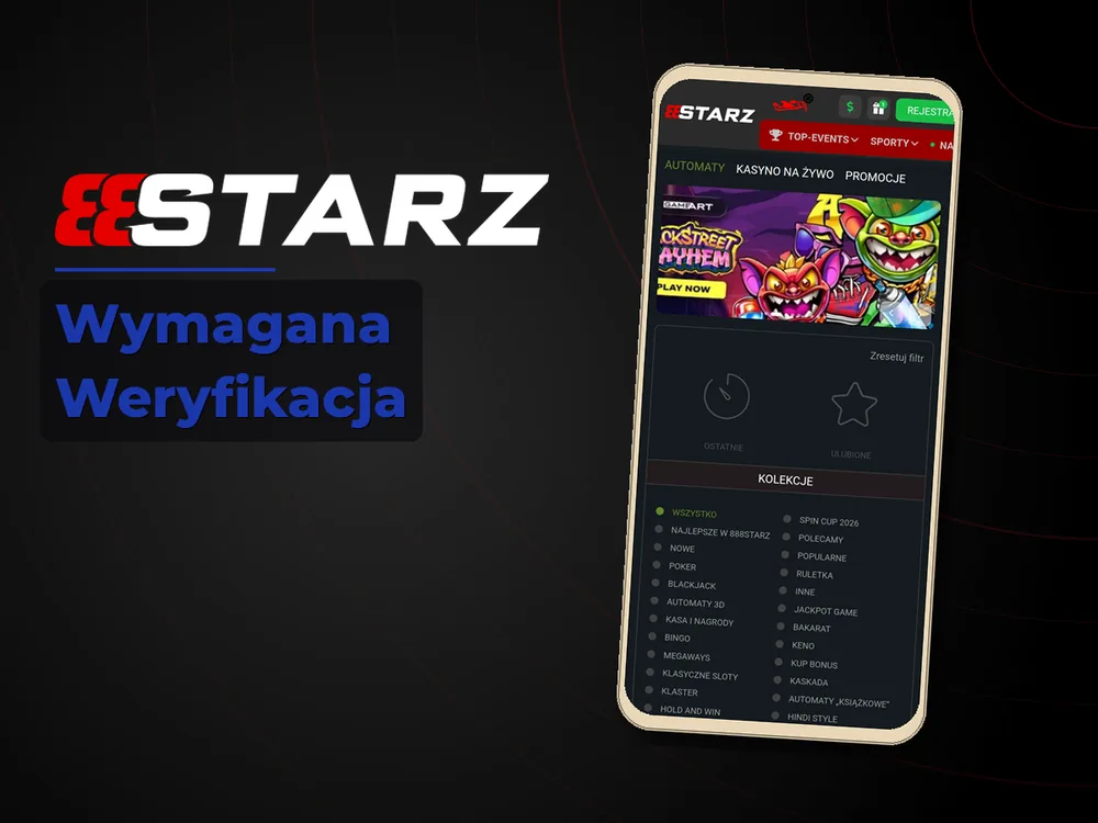 888starz - Wymagana Weryfikacja