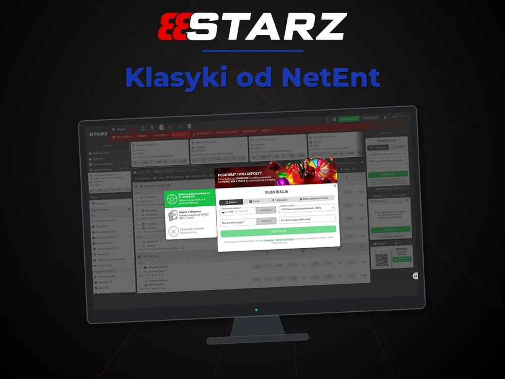 888starz - Klasyki od NetEnt