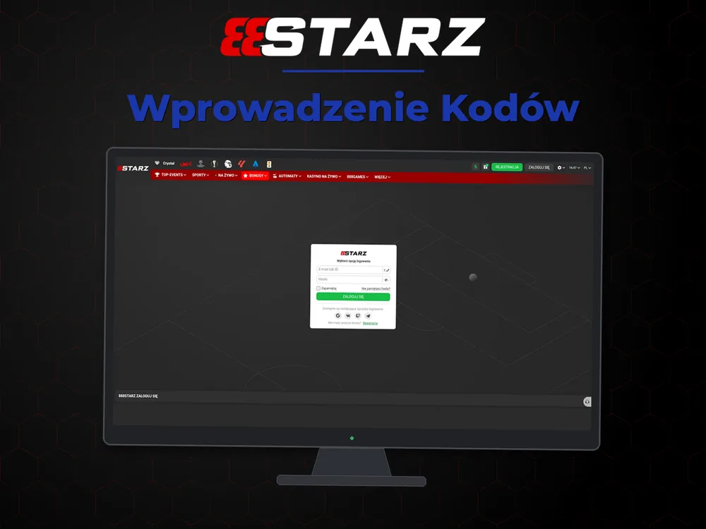 888starz - Wprowadzenie Kodów