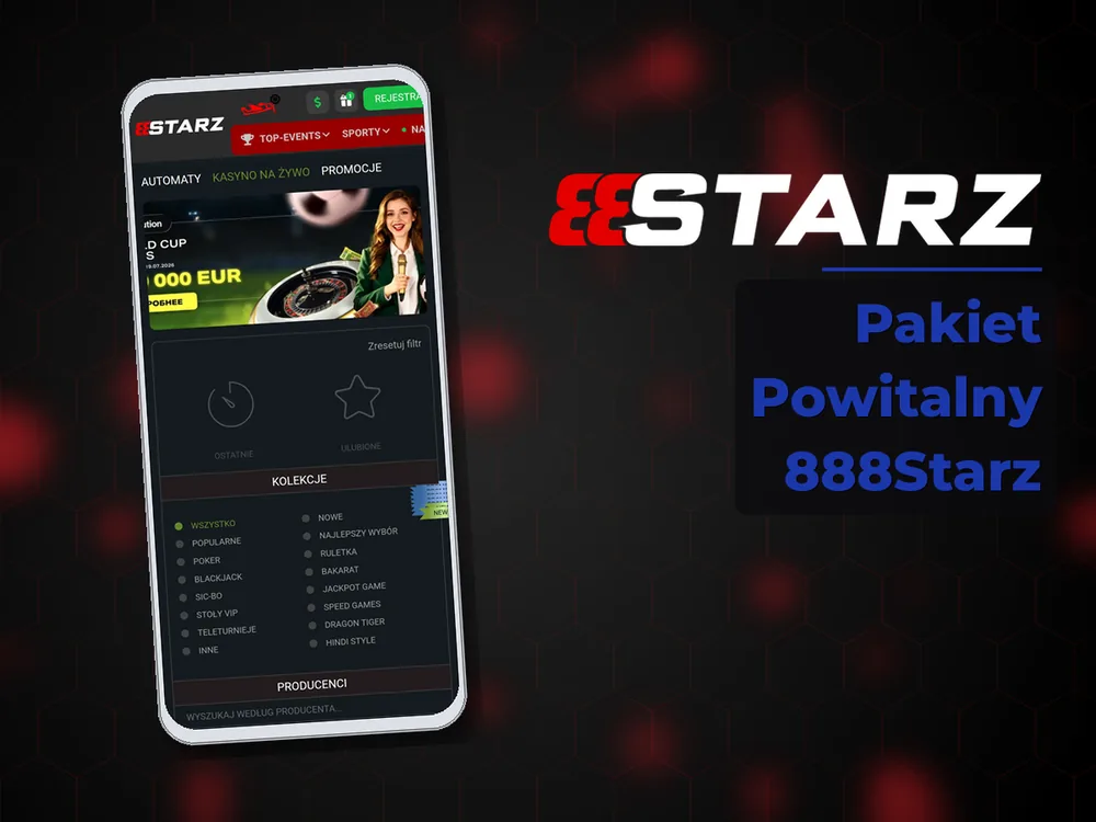 888starz - Pakiet Powitalny 888Starz