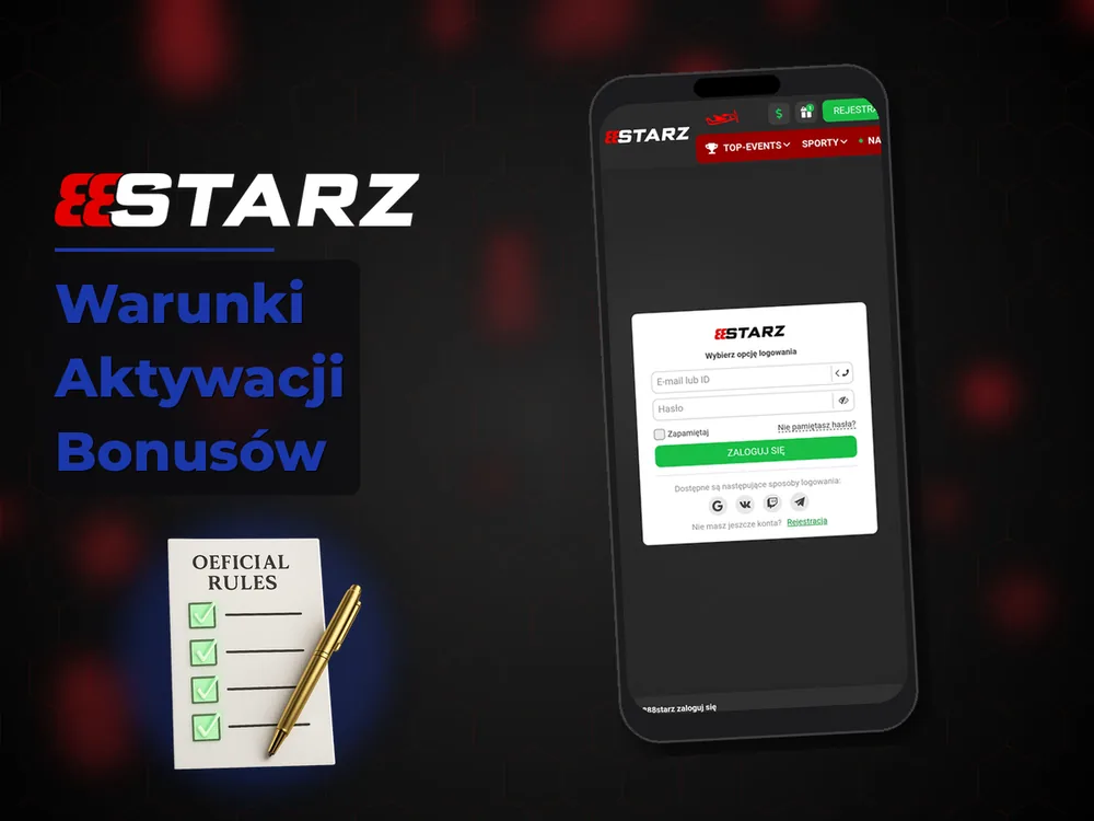 888starz - Warunki Aktywacji Bonusów