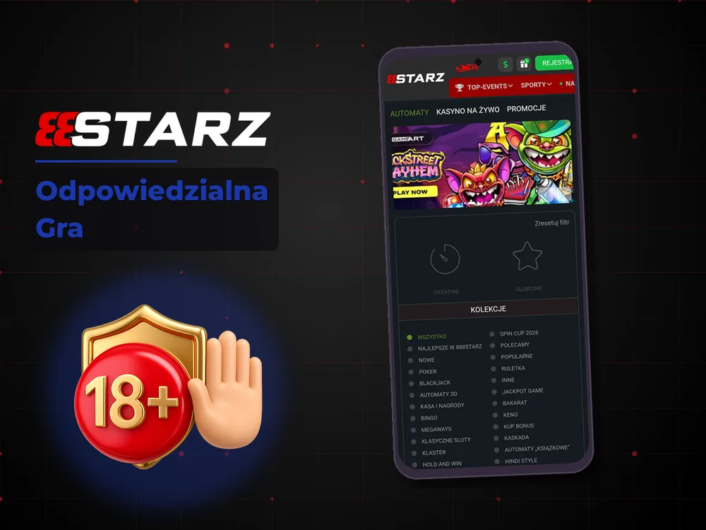 888starz - Odpowiedzialna Gra